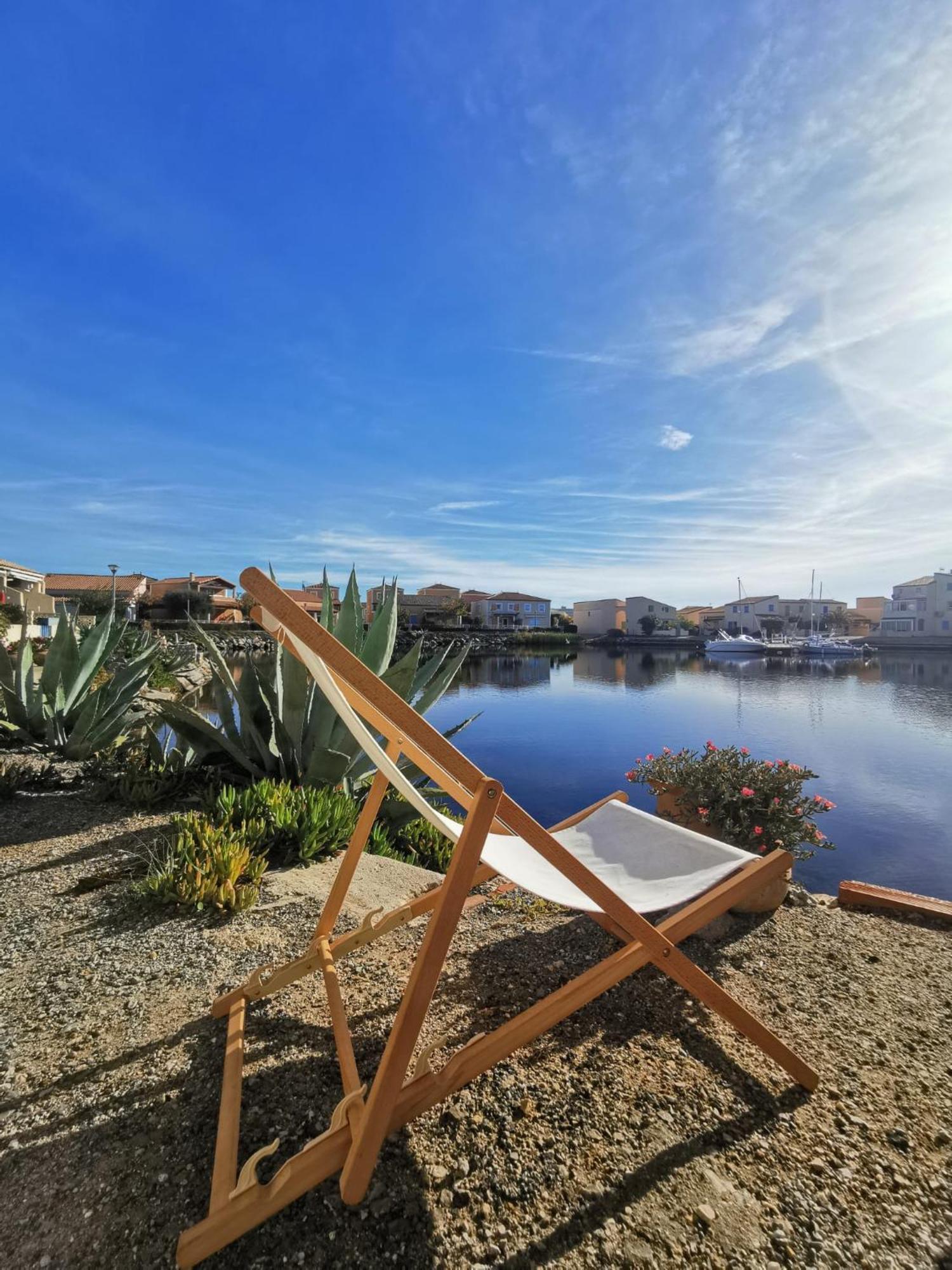 Appartement Coup De Coeur Les Pieds Dans L'Eau Le Barcarès Exteriör bild