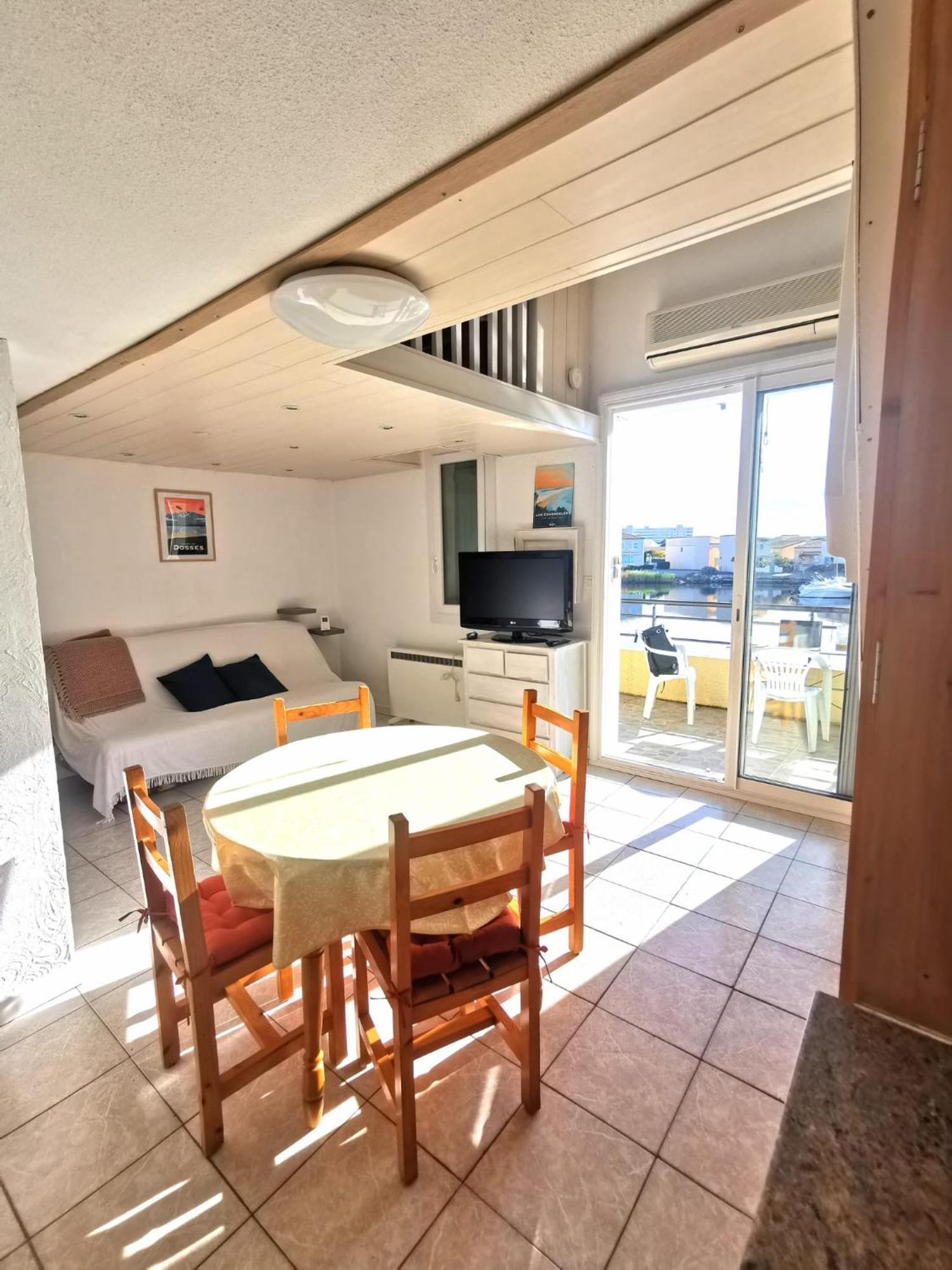 Appartement Coup De Coeur Les Pieds Dans L'Eau Le Barcarès Exteriör bild